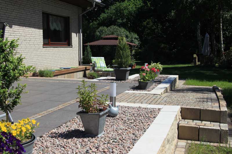 Terrassenplatten