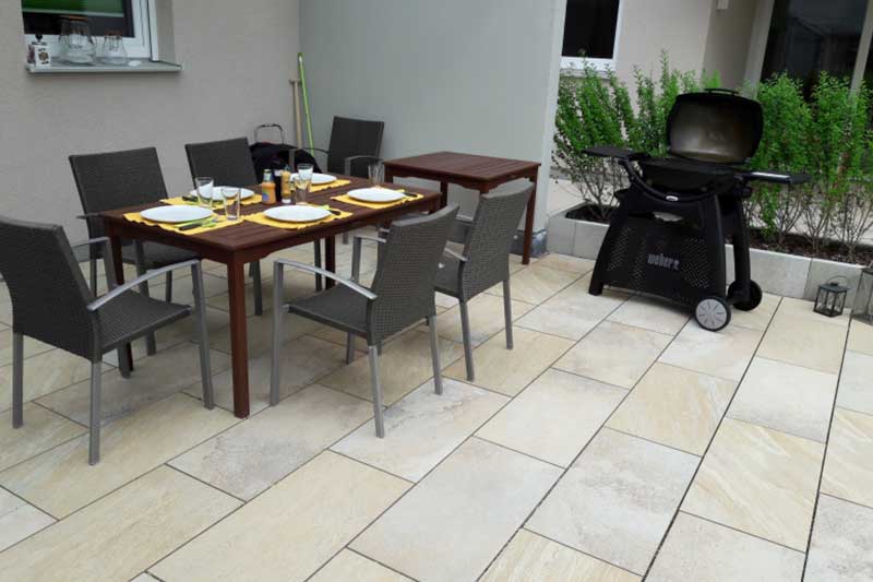 Terrassenplatten